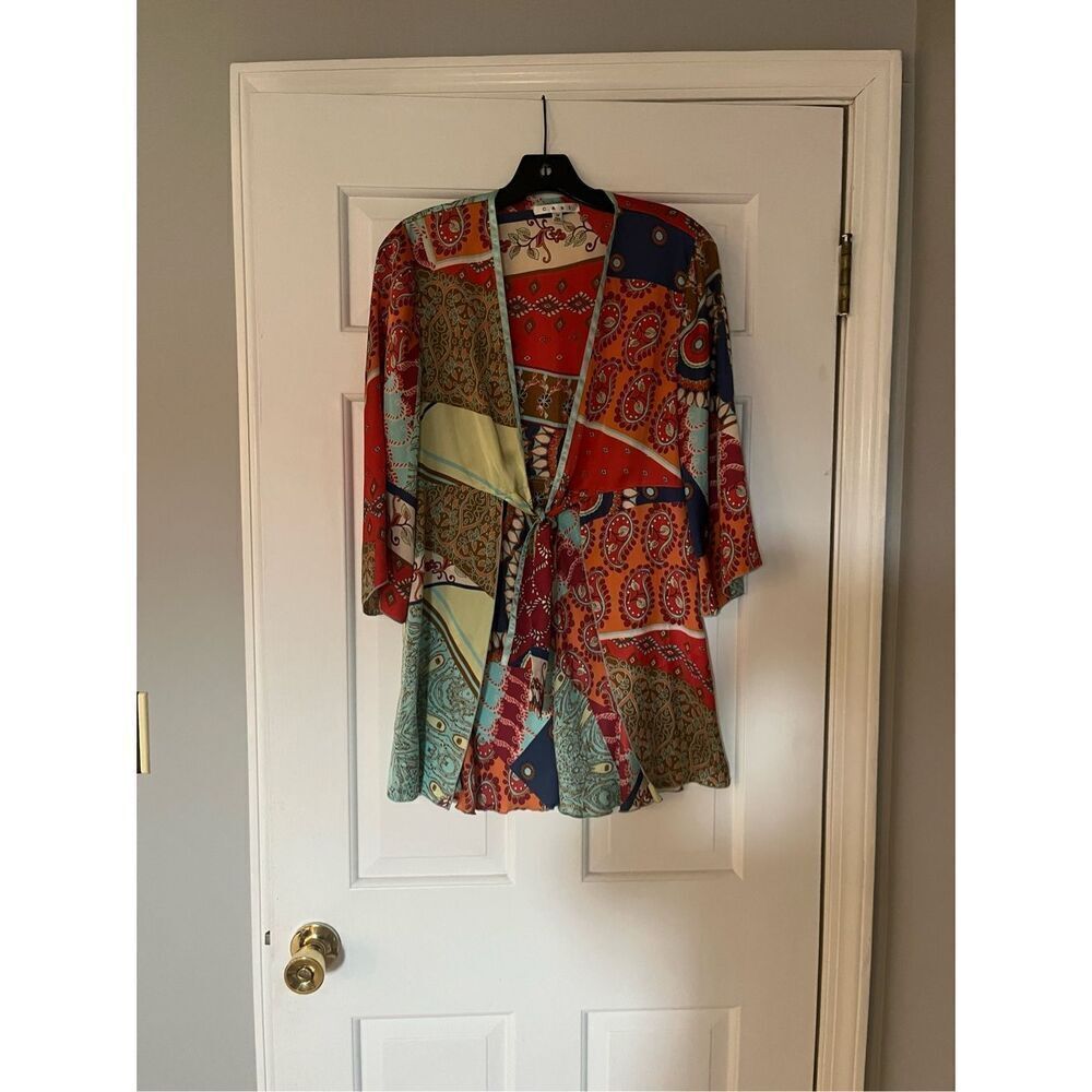 CAbi Front Tie Tunic